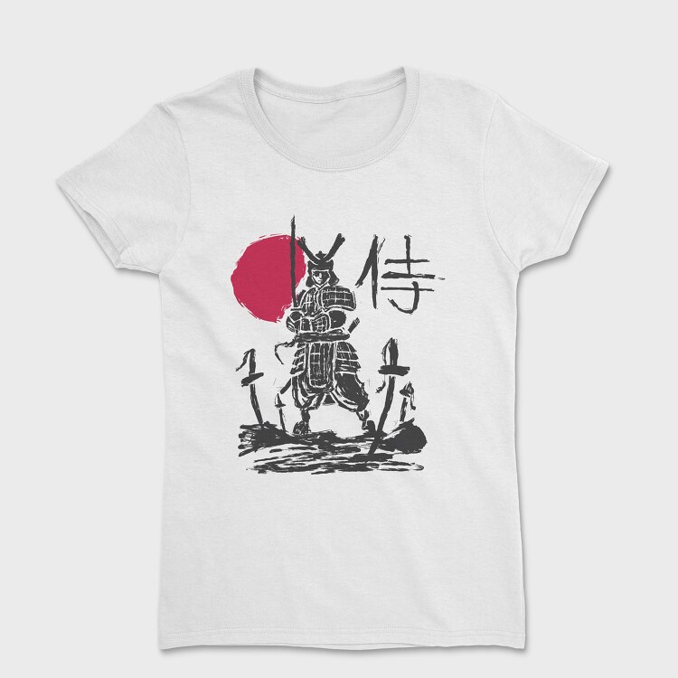 Samurai Silhouette Sun, Tricou Femei