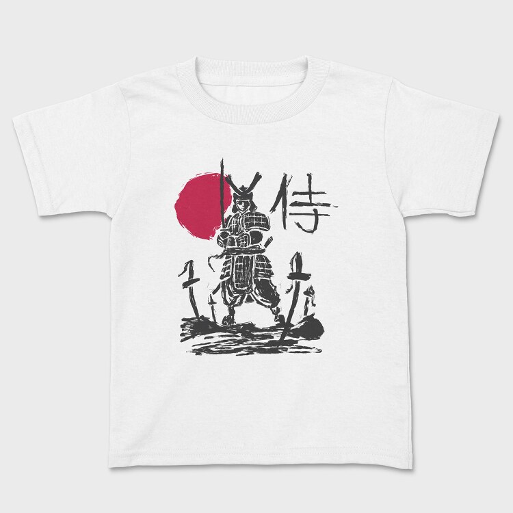 Samurai Silhouette Sun, Tricou Copii