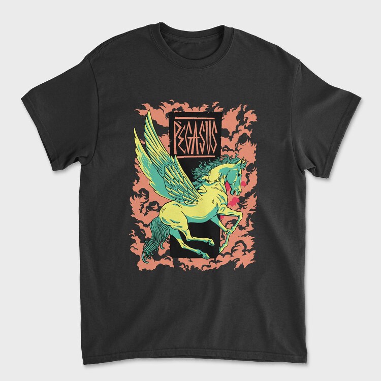 Mythology Pegasus, Tricou Barbati (Unisex)