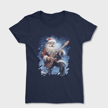 Santa Claus Rocking, Tricou Femei