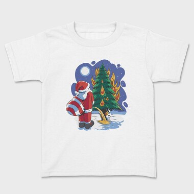 Santa Tree Pee, Tricou Copii