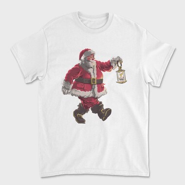 Santa Walking, Tricou Barbati (Unisex)