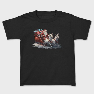 Santaclaus Christmas Sleigh, Tricou Copii