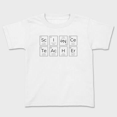 Science Teacher Elements, Tricou Copii