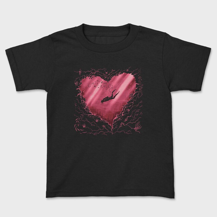 Scuba Heart, Tricou Copii