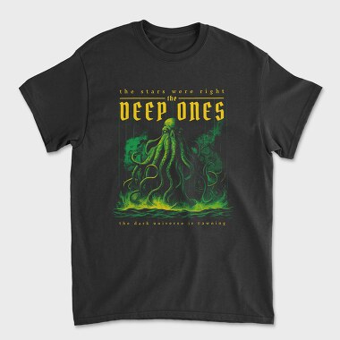 Sea Monster Deep, Tricou Barbati (Unisex)