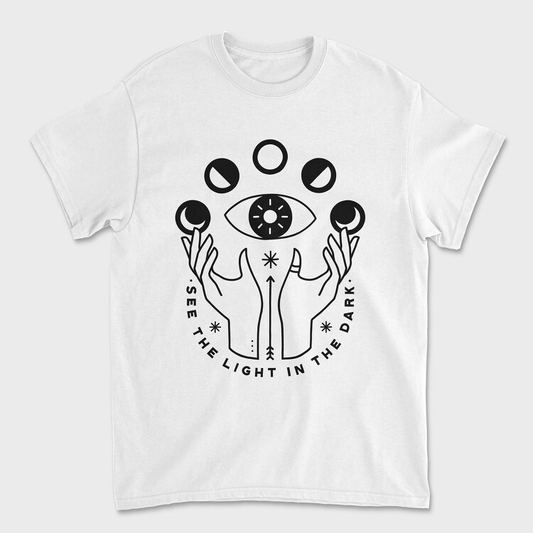 See the Light in the Dark, Tricou Barbati (Unisex)