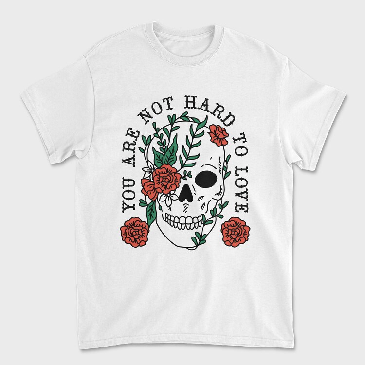 Not Hard to Love, Tricou Barbati (Unisex)