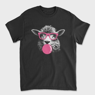 Sheep Monochrome Bubblegum, Tricou Barbati (Unisex)