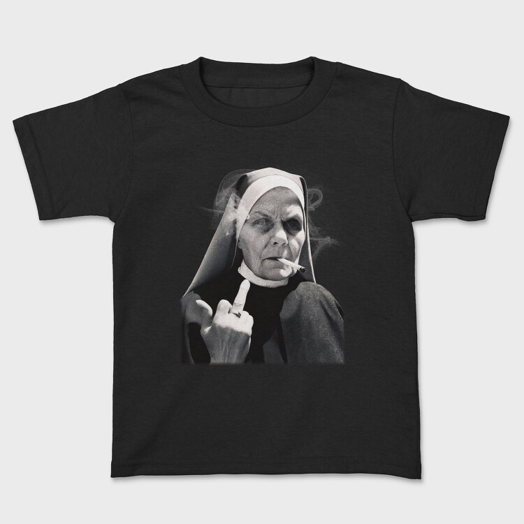 Nun Middle Finger, Tricou Copii