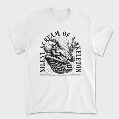 Silent Scream of a Skeleton, Tricou Barbati (Unisex)