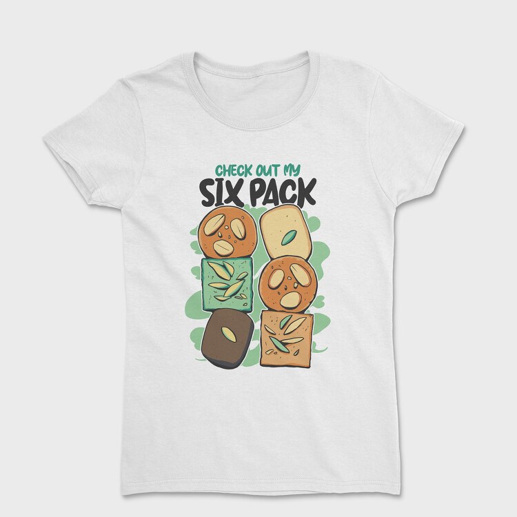 Six Pack Indian Sweets, Tricou Femei