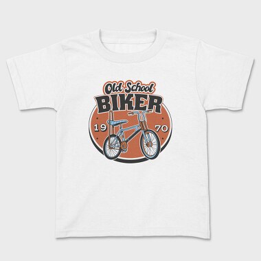 Old School Biker, Tricou Copii