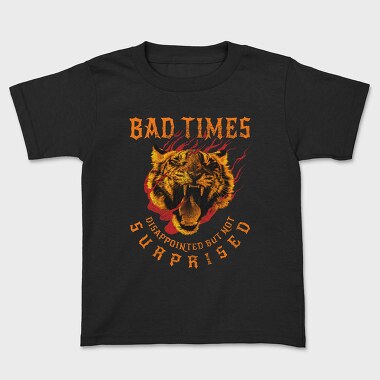 Old School Tiger Bad Times, Tricou Copii