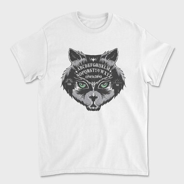 Ouija Cat, Tricou Barbati (Unisex)