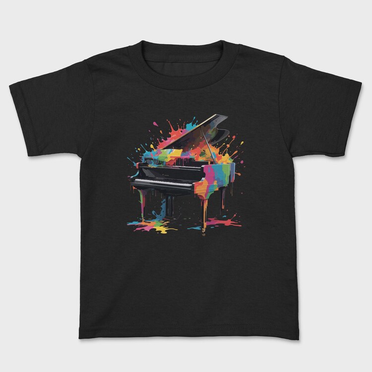 Piano Spalsh Colors, Tricou Copii