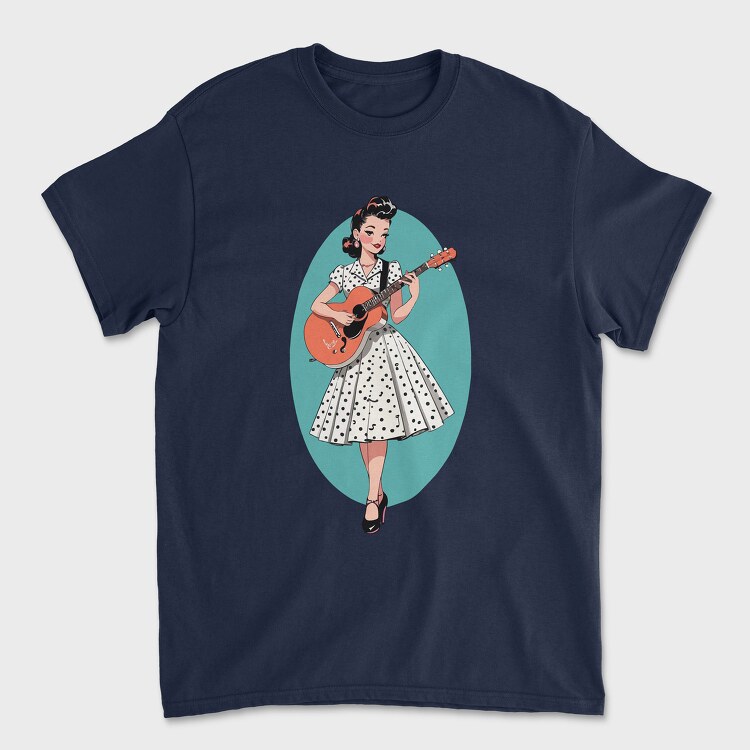 Pin Up Girl, Tricou Barbati (Unisex)