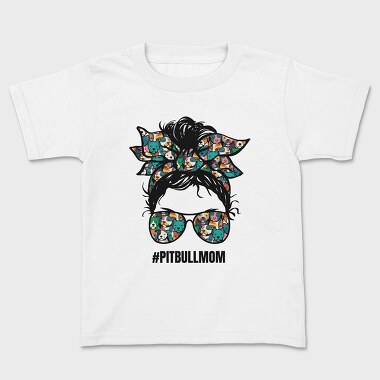 Pitbull Mom, Tricou Copii