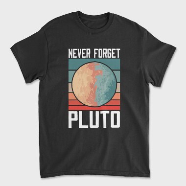 Pluto Never Forget, Tricou Barbati (Unisex)