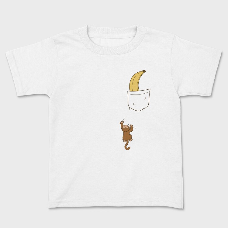 Pocket Monkey Banana, Tricou Copii