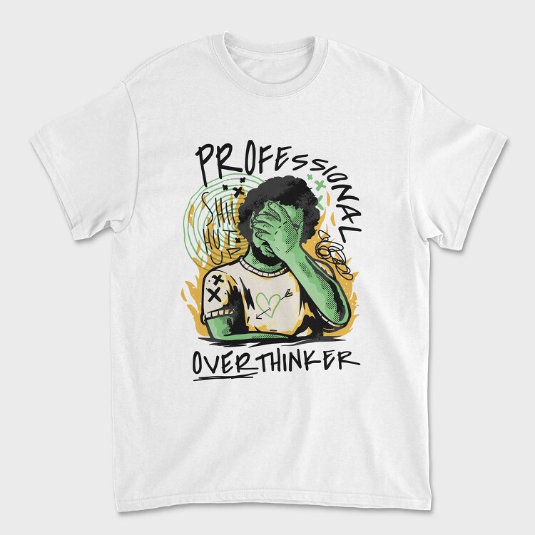 Professional Overthinker, Tricou Barbati (Unisex)