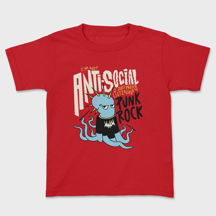 Punk Rock Octopus, Tricou Copii