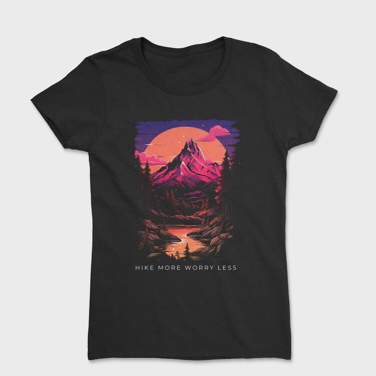 Purple Mountain Hike, Tricou Femei