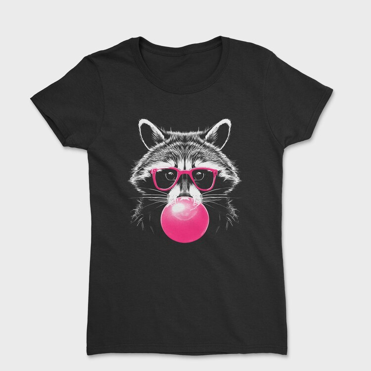 Raccoon Bubblegum, Tricou Femei