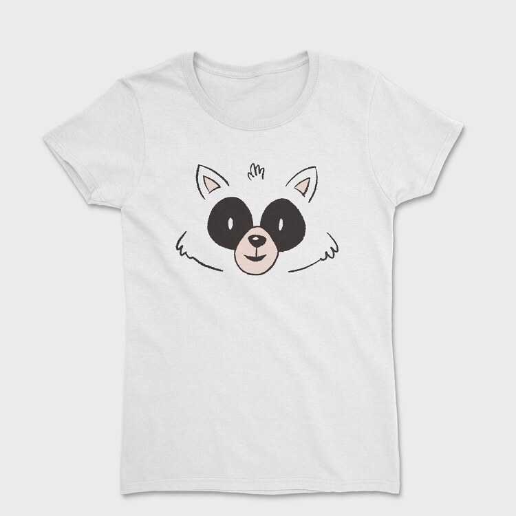 Raccoon Face, Tricou Femei