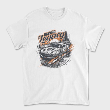 Racing Legacy Retro Car, Tricou Barbati (Unisex)