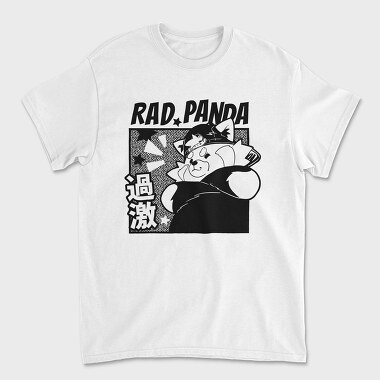 Rad Panda, Tricou Barbati (Unisex)