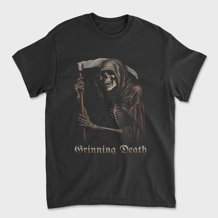 Grinning Death, Tricou Barbati (Unisex)