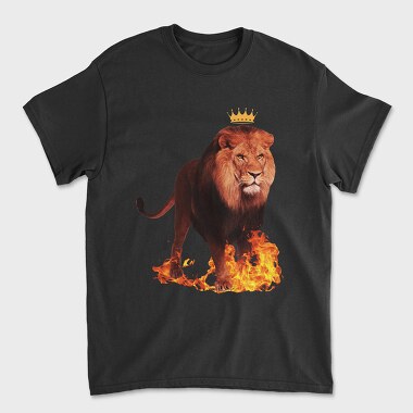 Lion Kingdom, Tricou Barbati (Unisex)