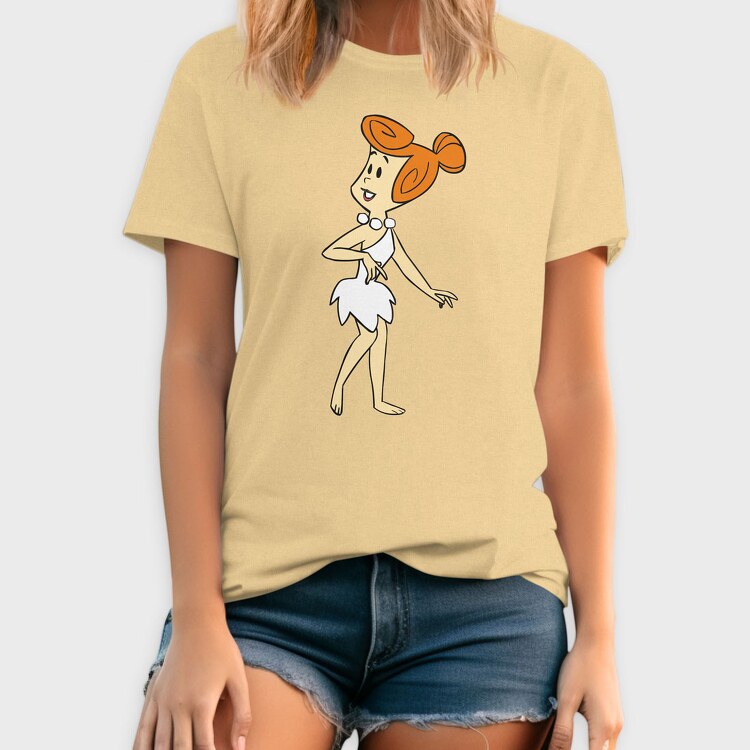Cartoon Retro the Flintstones 2, Tricou Barbati (Unisex)