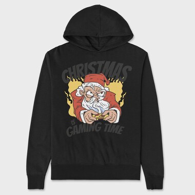 Santa Gaming, Hanorac Oversize Barbati (Unisex)