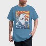 Wave Possum Japanese, Tricou Barbati (Unisex)