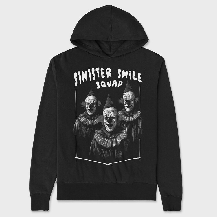 Sinister Smile Squad, Hanorac Oversize Barbati (Unisex)