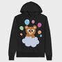 Bear on the Cloud, Hanorac Oversize Barbati (Unisex)