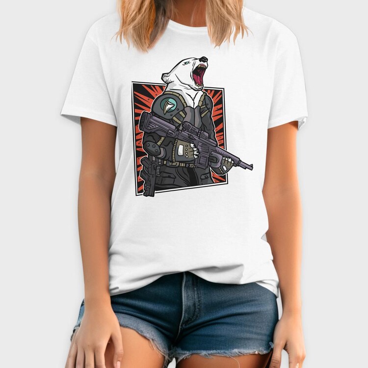 Tactic Bear, Tricou Barbati (Unisex)