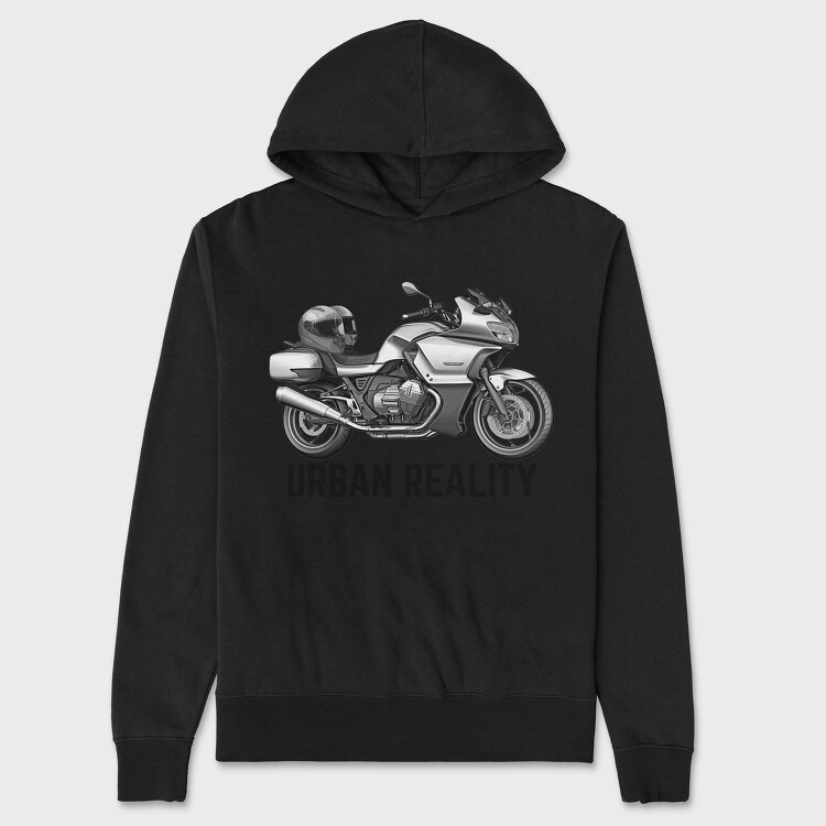 Motorcycle and Helmets, Hanorac Oversize Barbati (Unisex)