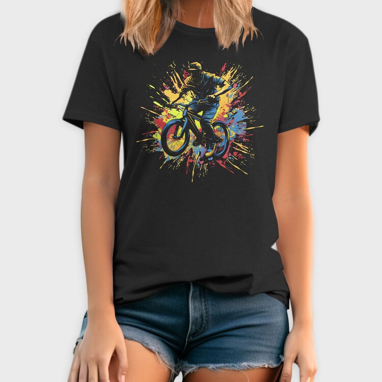 Colorful Bmx, Tricou Barbati (Unisex)
