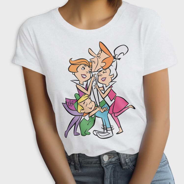 Cartoon Retro the Jetsons 4, Tricou Femei