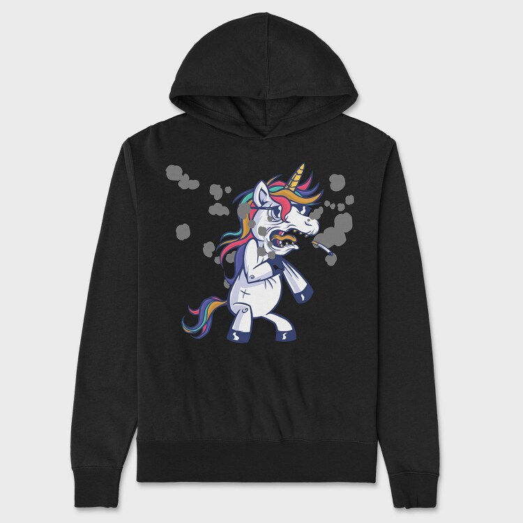 Unicorn Smoke, Hanorac Oversize Barbati (Unisex)