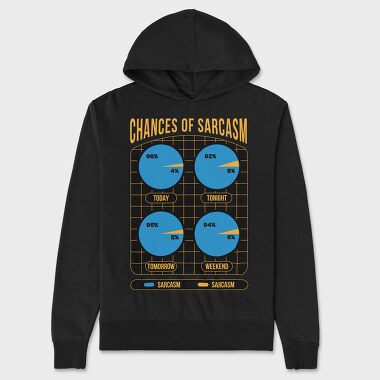 Sarcasm Chances, Hanorac Oversize Barbati (Unisex)