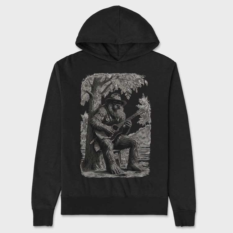 Sasquatch, Hanorac Oversize Barbati (Unisex)