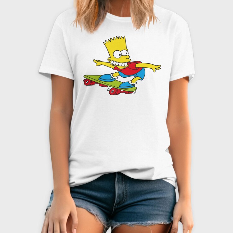 Cartoon Retro the Simpsons 5, Tricou Barbati (Unisex)