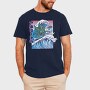 Weed Leaf Surf, Tricou Barbati (Unisex)