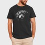 Cavapoo Dog Monochrome, Tricou Barbati (Unisex)
