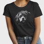 Cavapoo Dog Monochrome, Tricou Femei