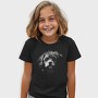 Cavapoo Dog Monochrome, Tricou Copii